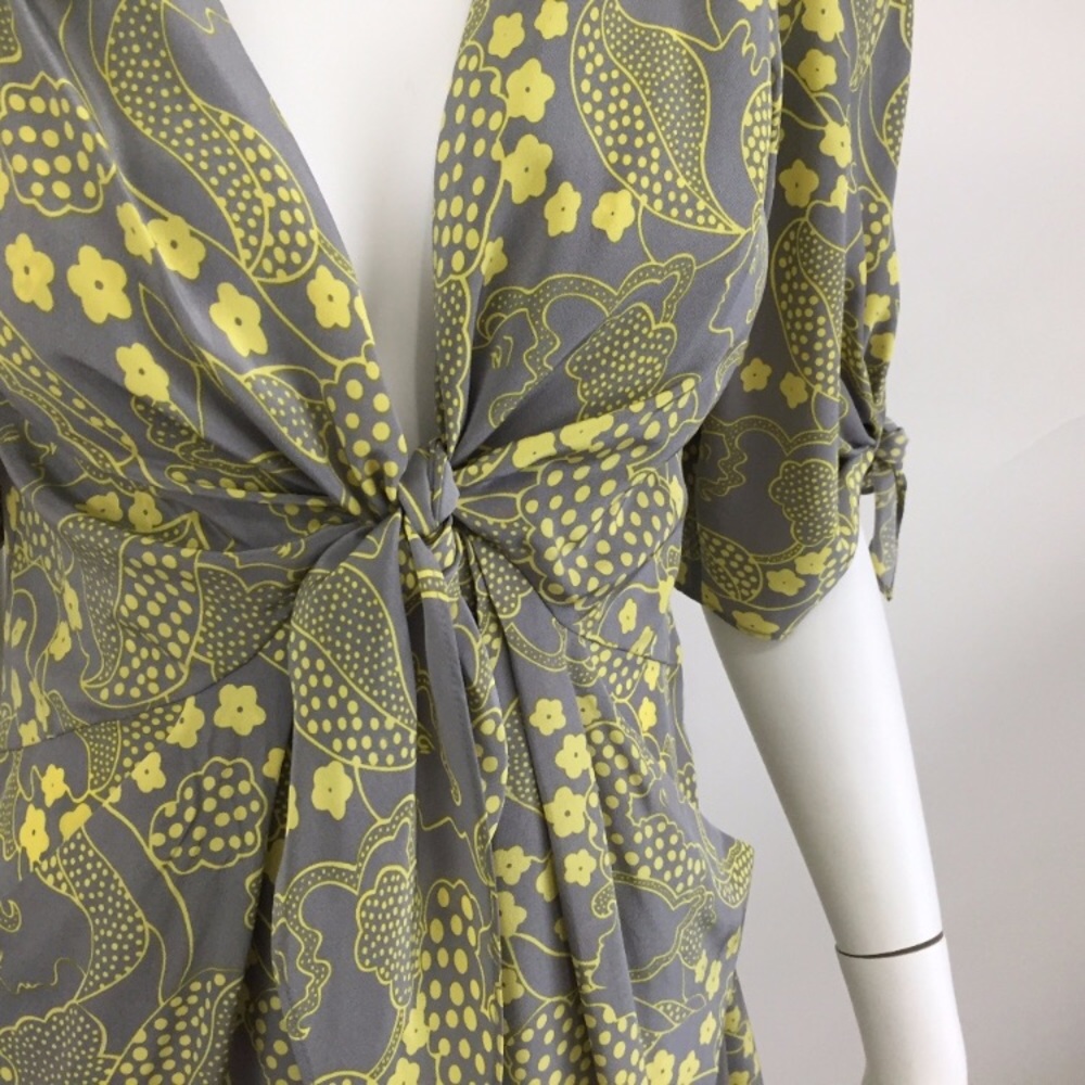 Anthropologie silk dress